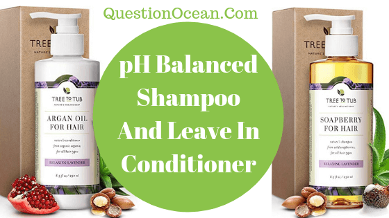 pH Balanced Shampoo And leave in Conditioner