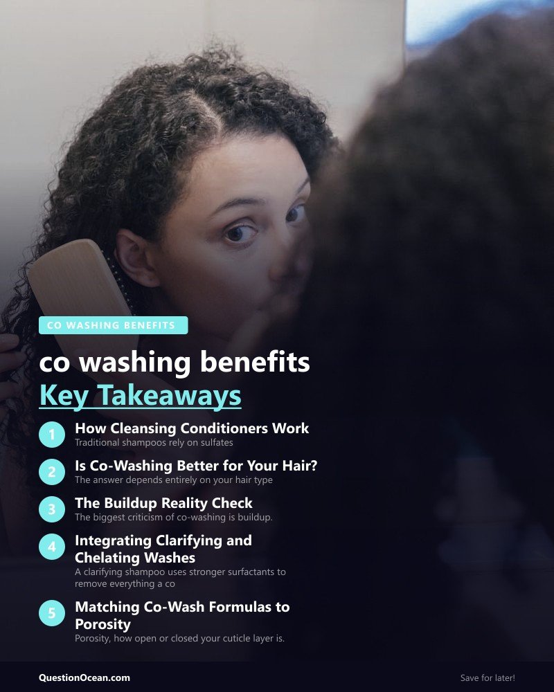 Key takeaways about co washing benefits
