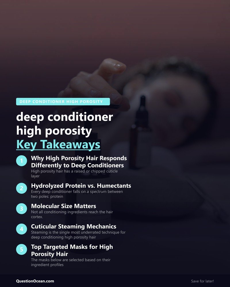 Key takeaways about deep conditioner high porosity