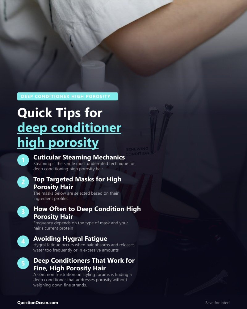Key takeaways about deep conditioner high porosity