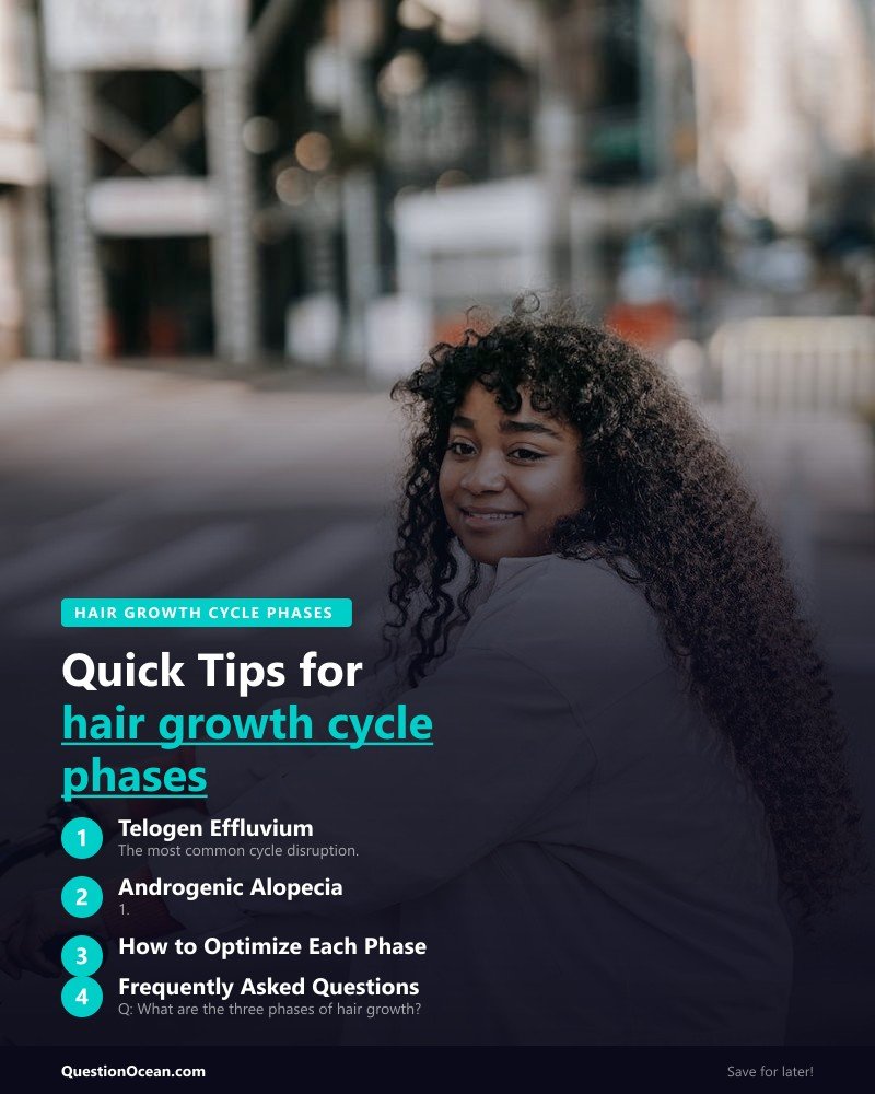 Key takeaways about hair growth cycle phases
