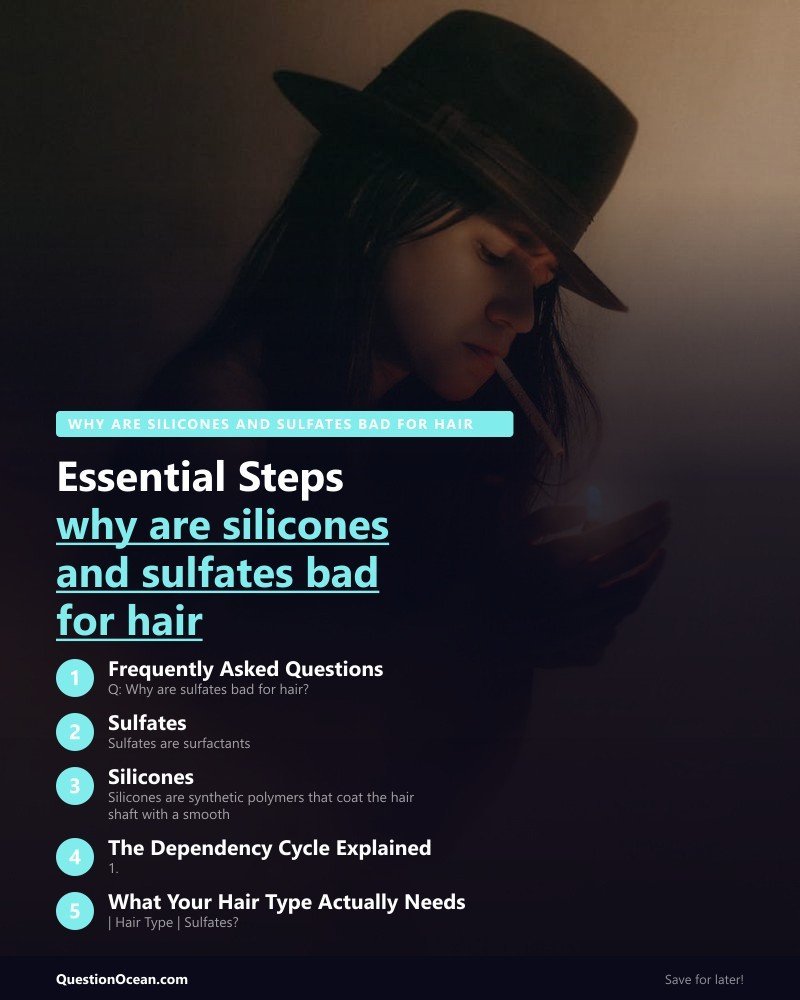 Key takeaways about why are silicones and sulfates bad for hair