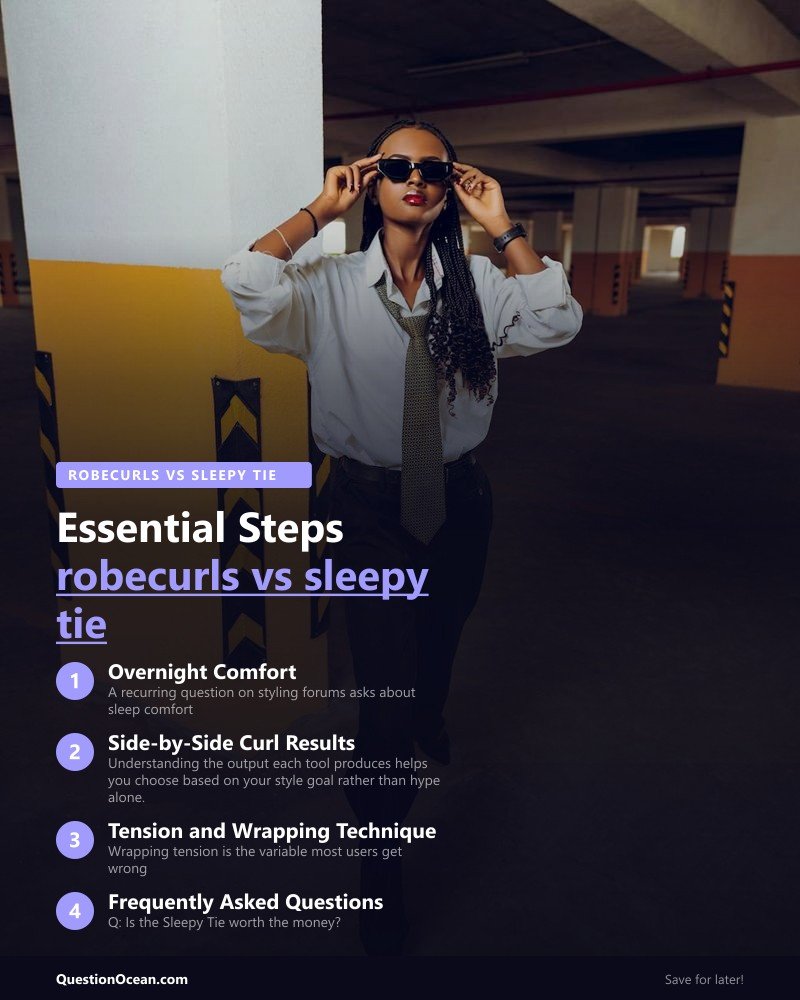 Key takeaways about robecurls vs sleepy tie