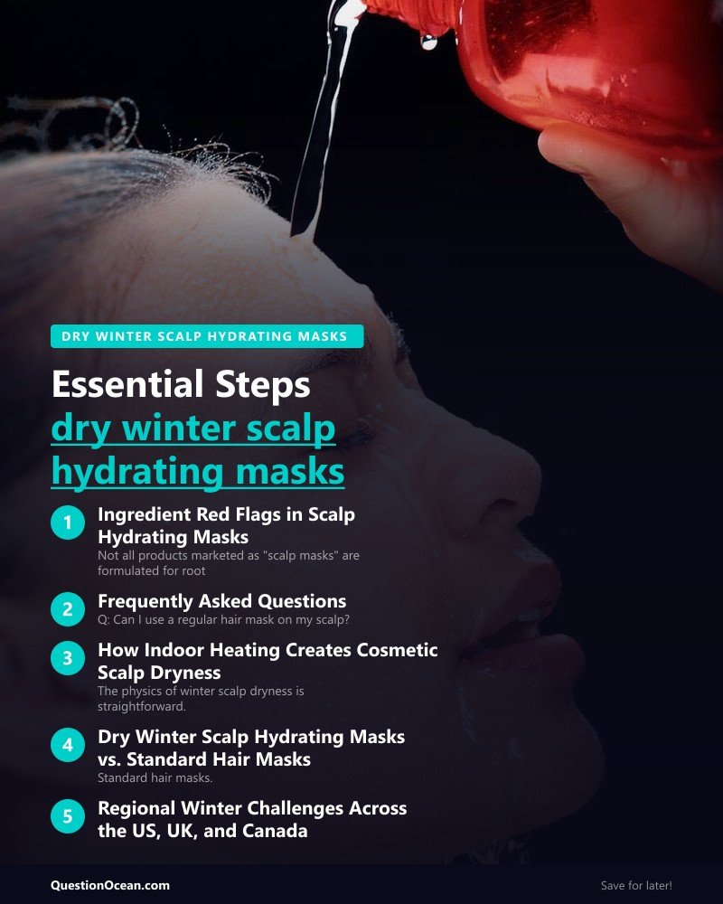 Key takeaways about dry winter scalp hydrating masks