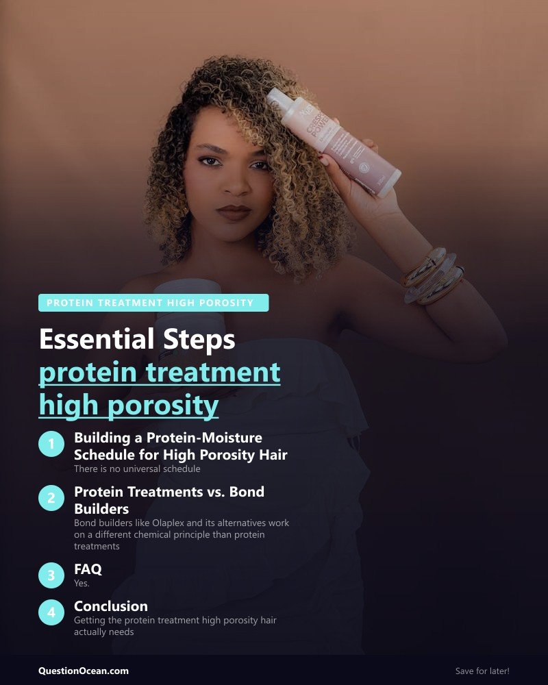 Key takeaways about protein treatment high porosity
