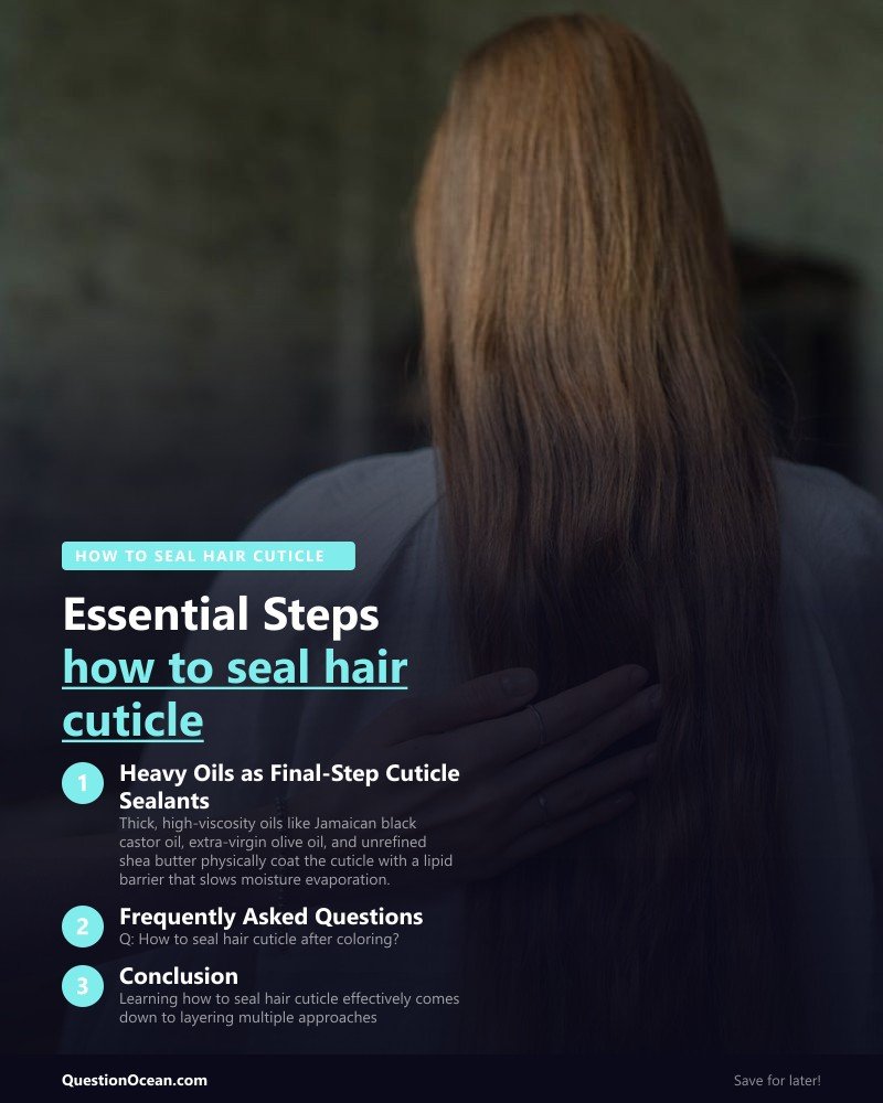 Key takeaways about how to seal hair cuticle