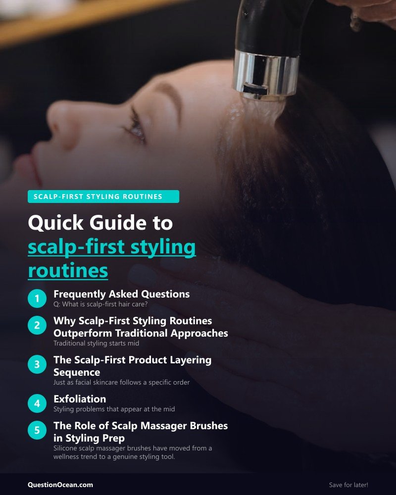 Key takeaways about scalp-first styling routines
