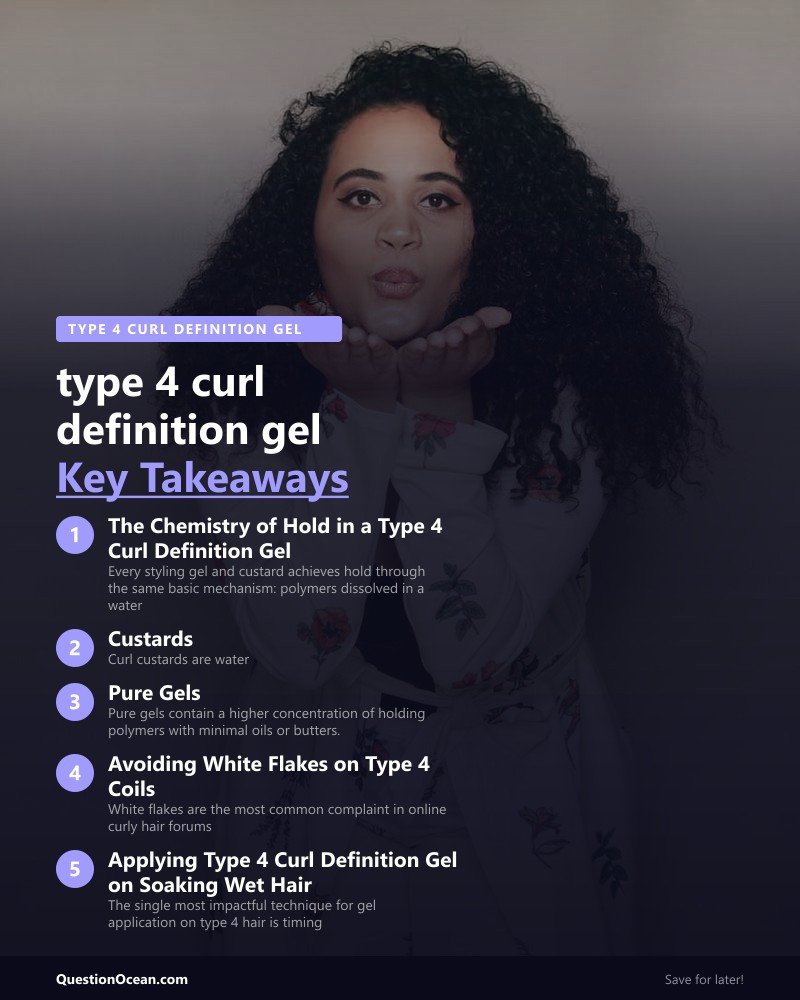 Key takeaways about type 4 curl definition gel