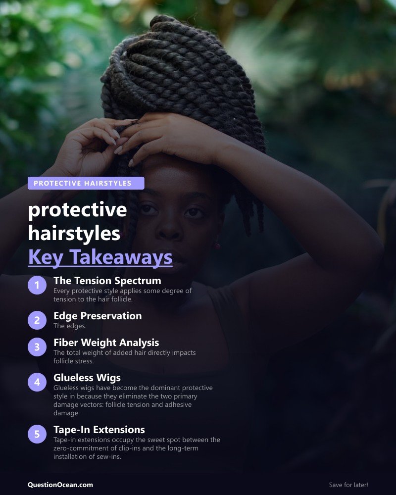Key takeaways about protective hairstyles 2026