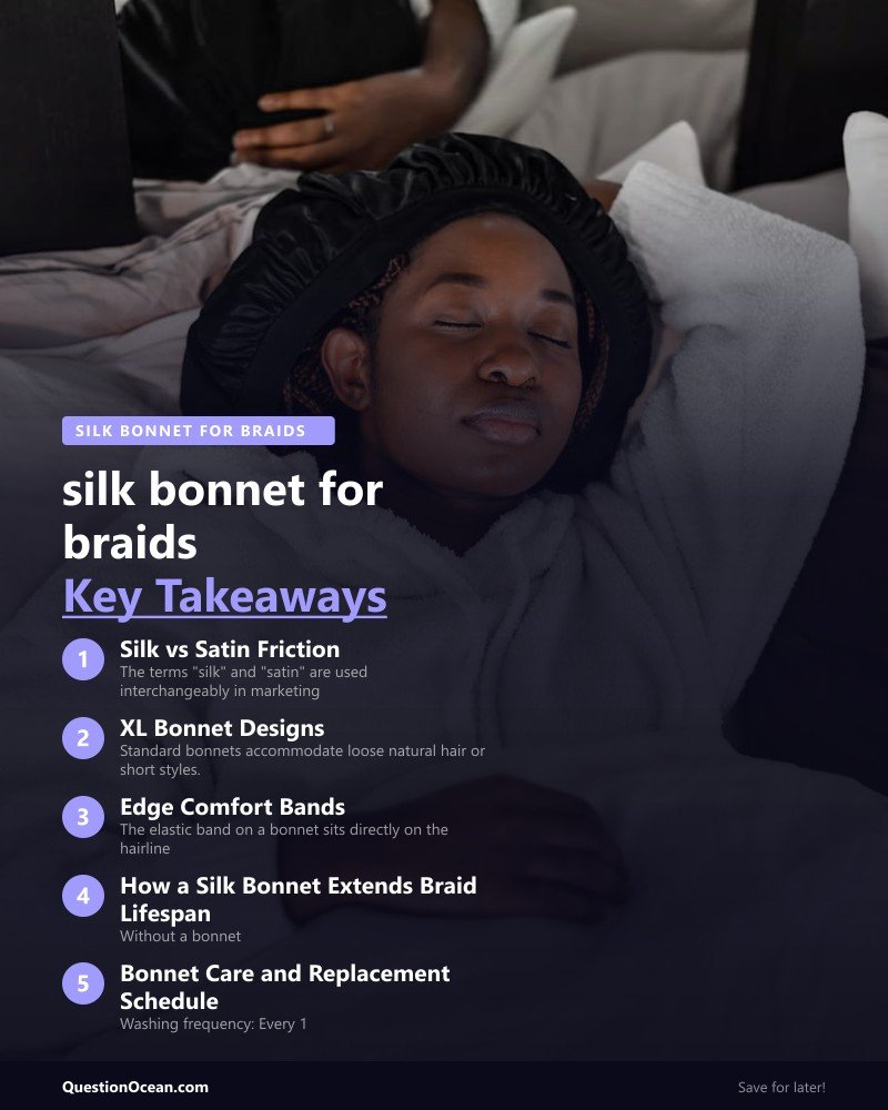 Key takeaways about silk bonnet for braids
