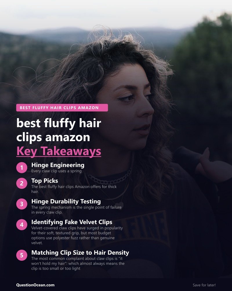 Key takeaways about best fluffy hair clips amazon