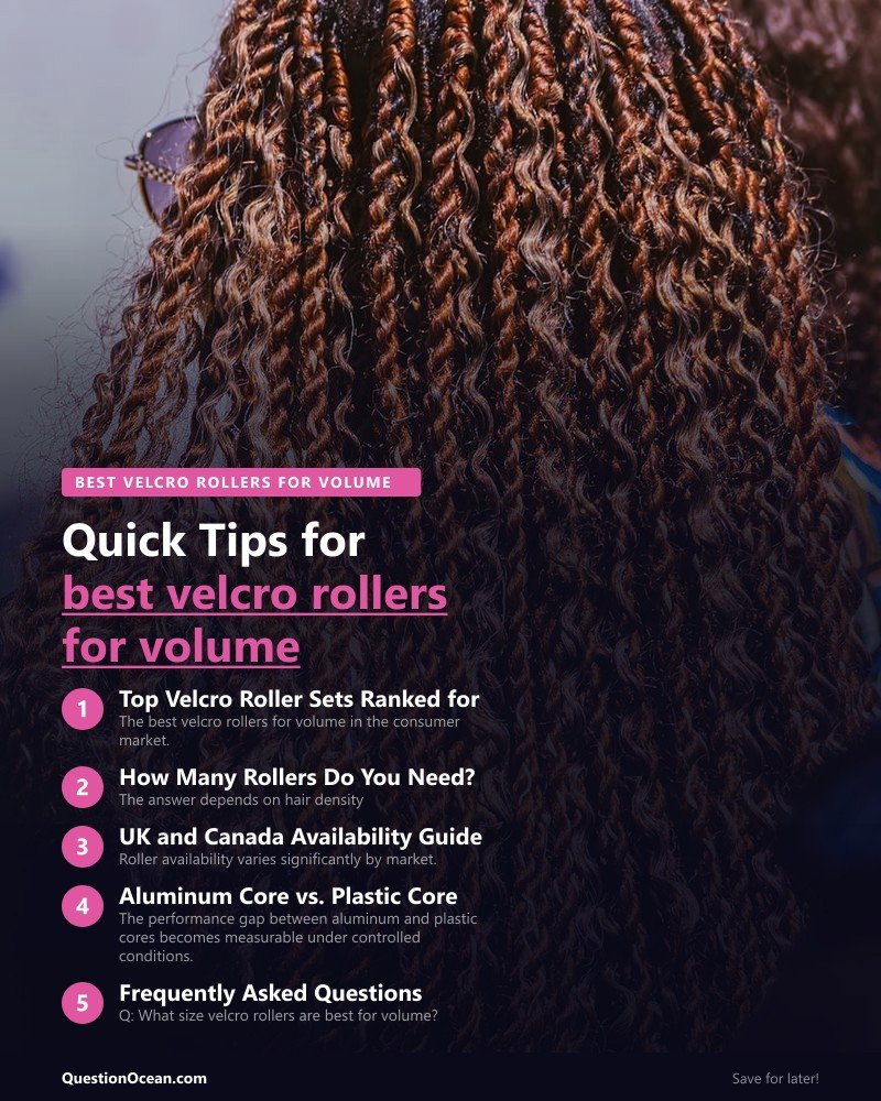 Key takeaways about best velcro rollers for volume