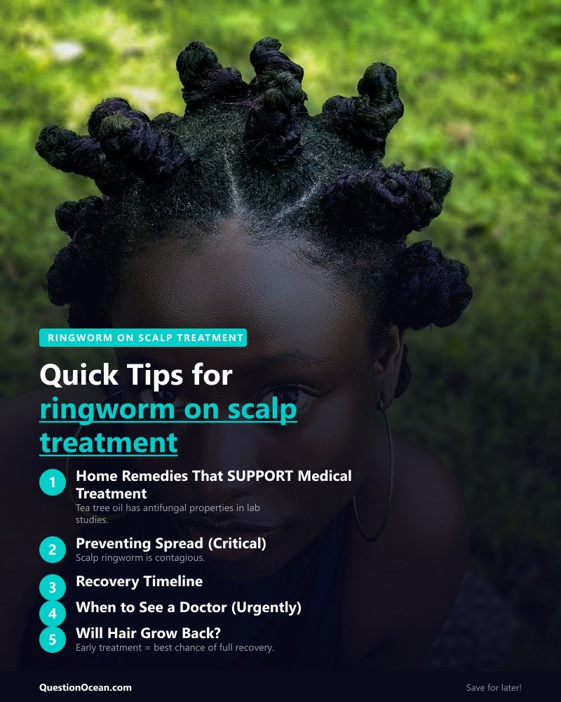 Key takeaways about ringworm on scalp treatment