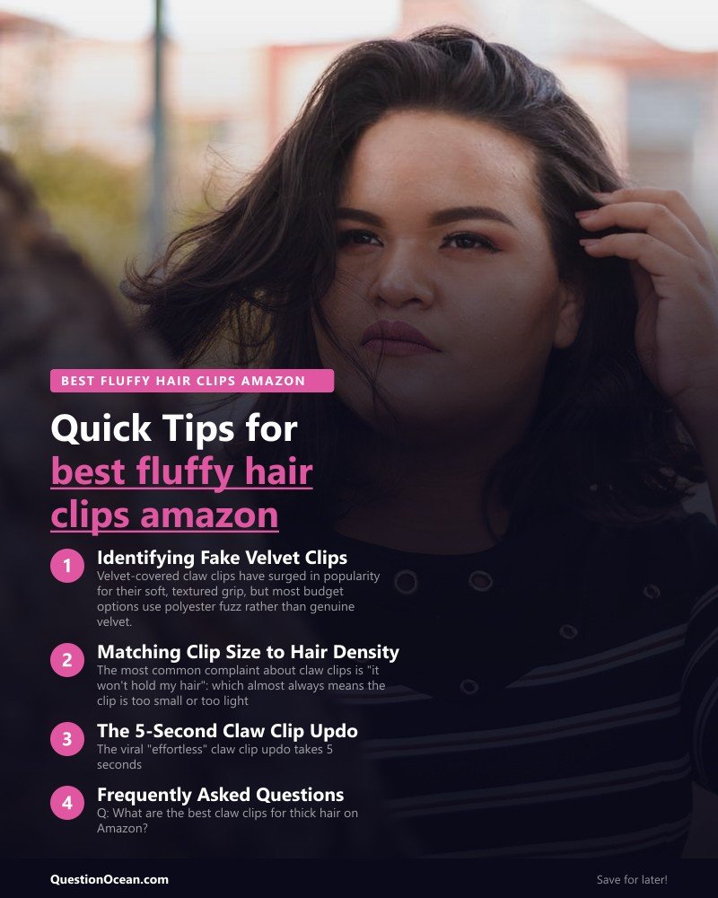 Key takeaways about best fluffy hair clips amazon