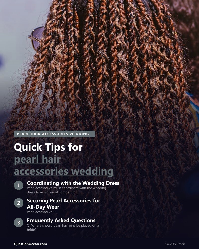 Key takeaways about pearl hair accessories wedding 2026