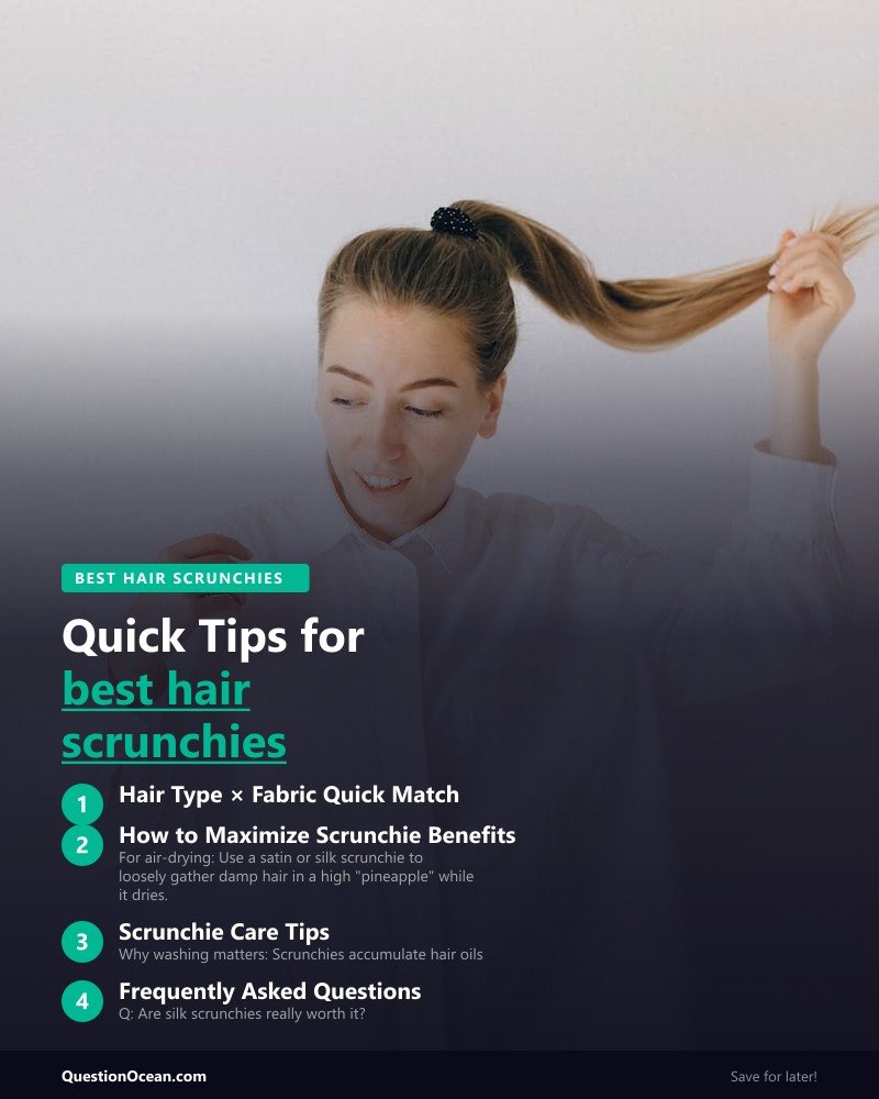 Key takeaways about best hair scrunchies