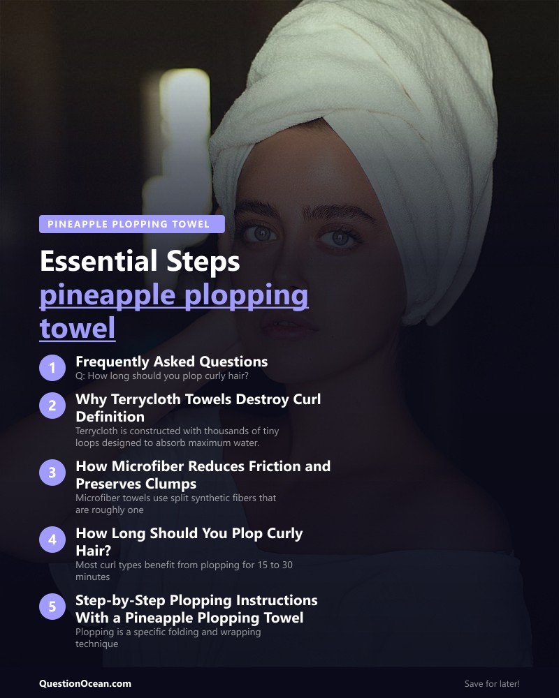 Key takeaways about pineapple plopping towel