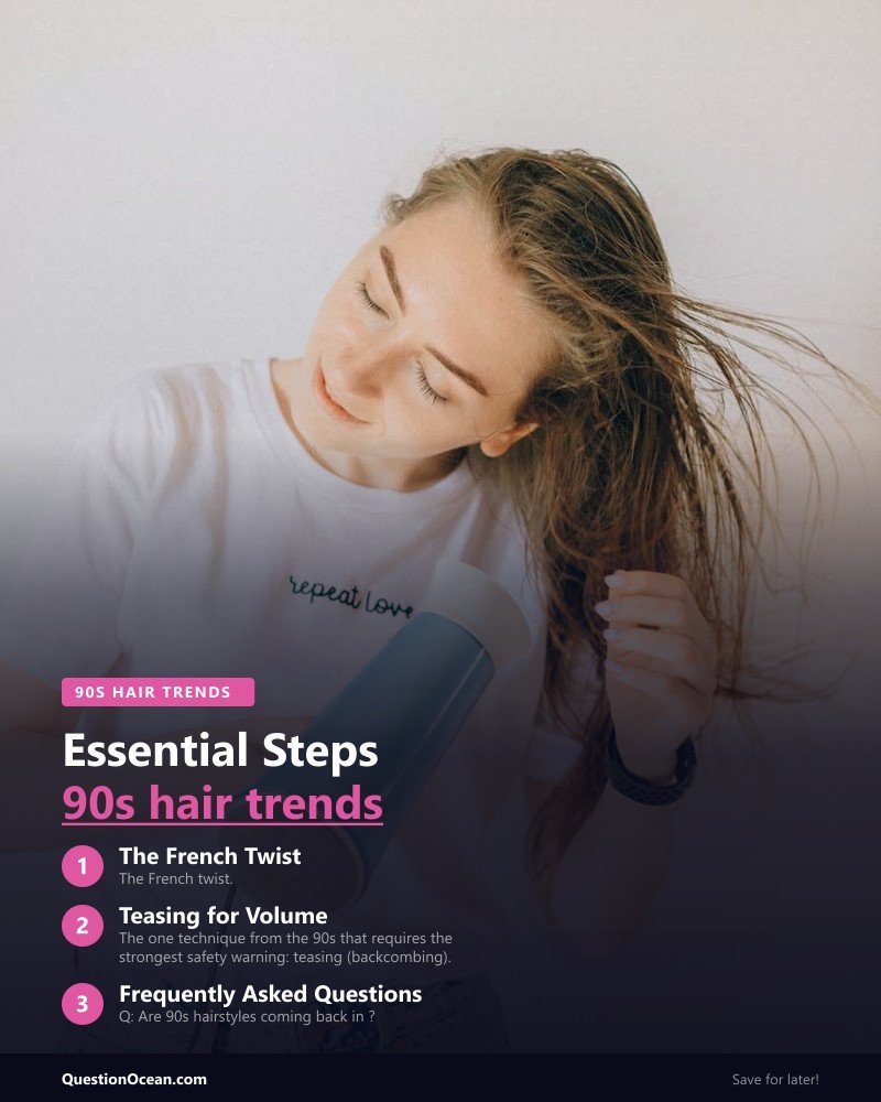 Key takeaways about 90s hair trends 2026