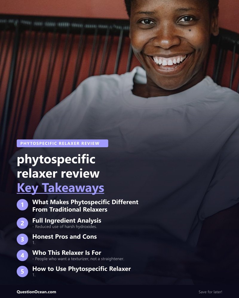 Key takeaways about phytospecific relaxer review