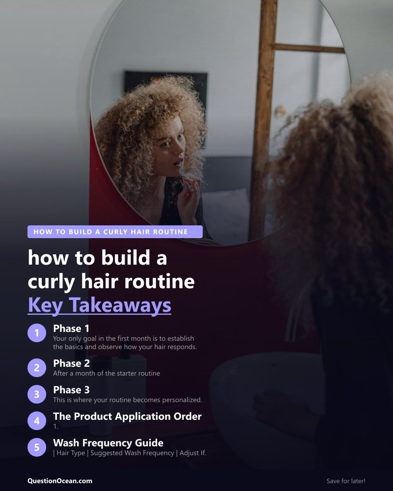 Key takeaways about how to build a curly hair routine