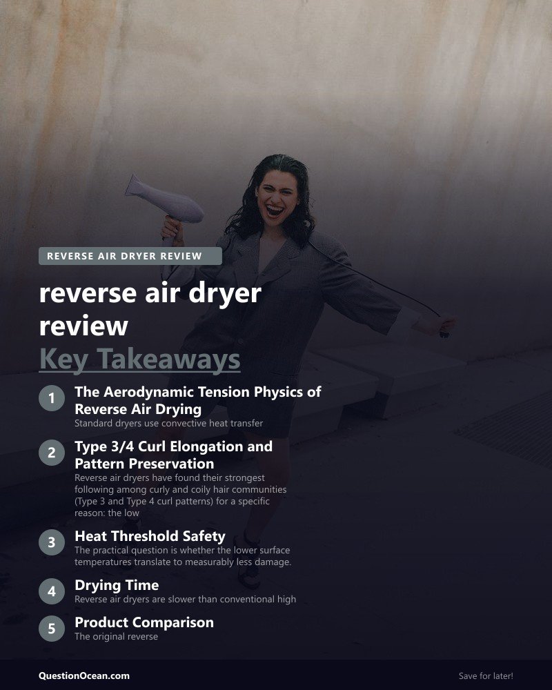 Key takeaways about reverse air dryer review 2026