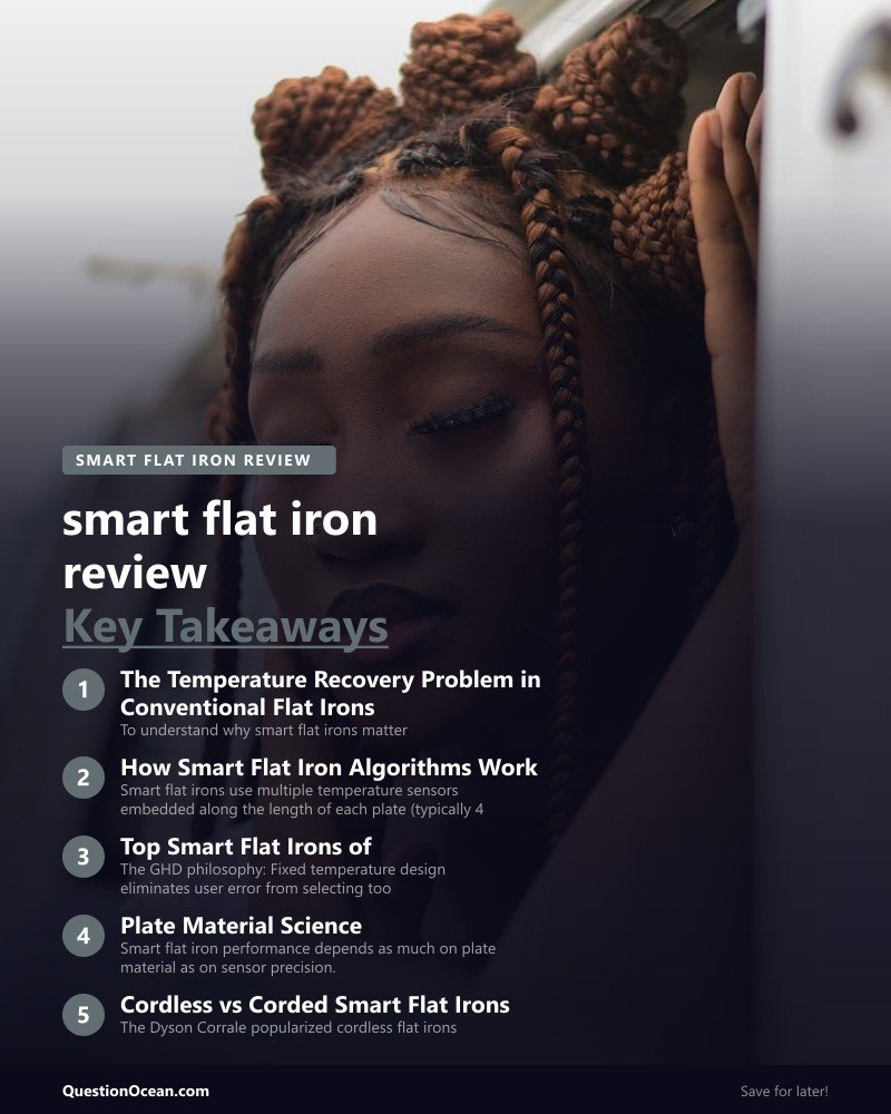 Key takeaways about smart flat iron review 2026