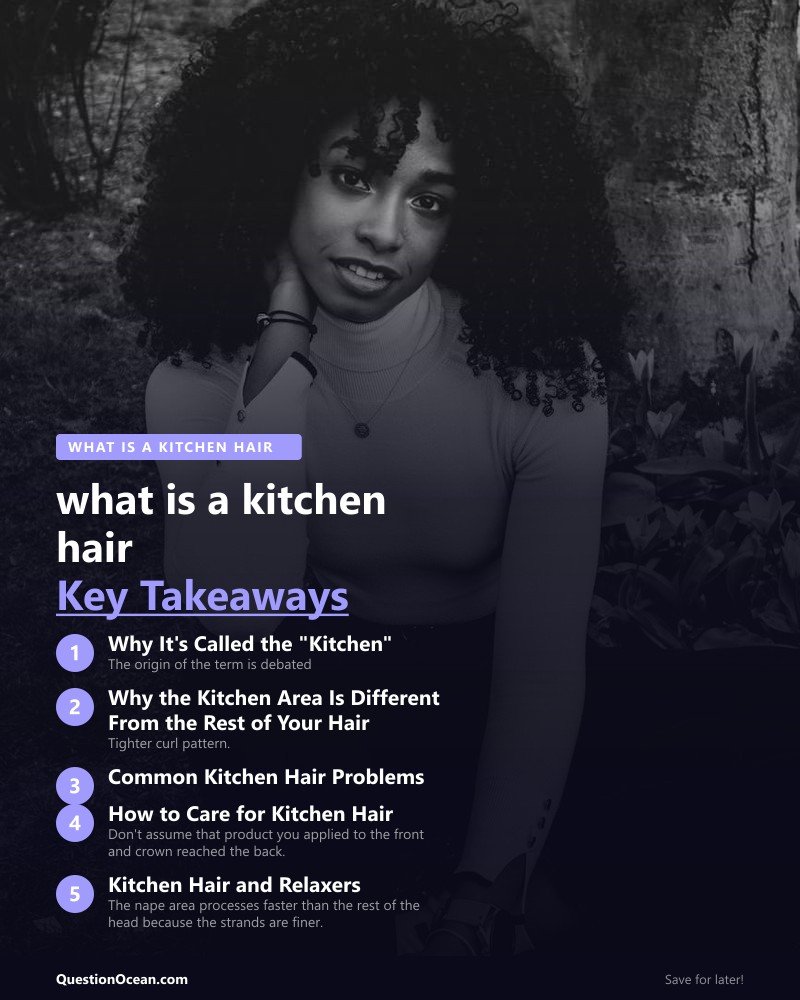 Key takeaways about what is a kitchen hair