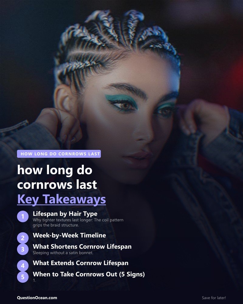 Key takeaways about how long do cornrows last