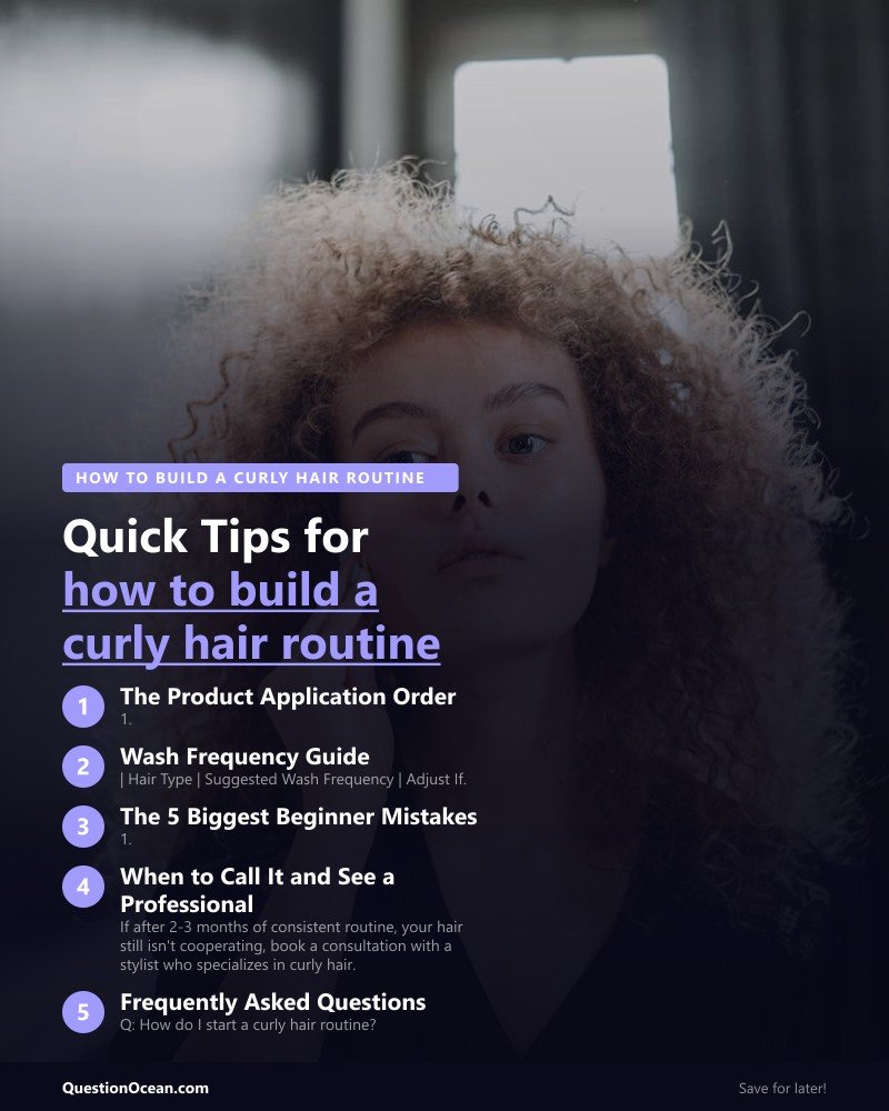 Key takeaways about how to build a curly hair routine