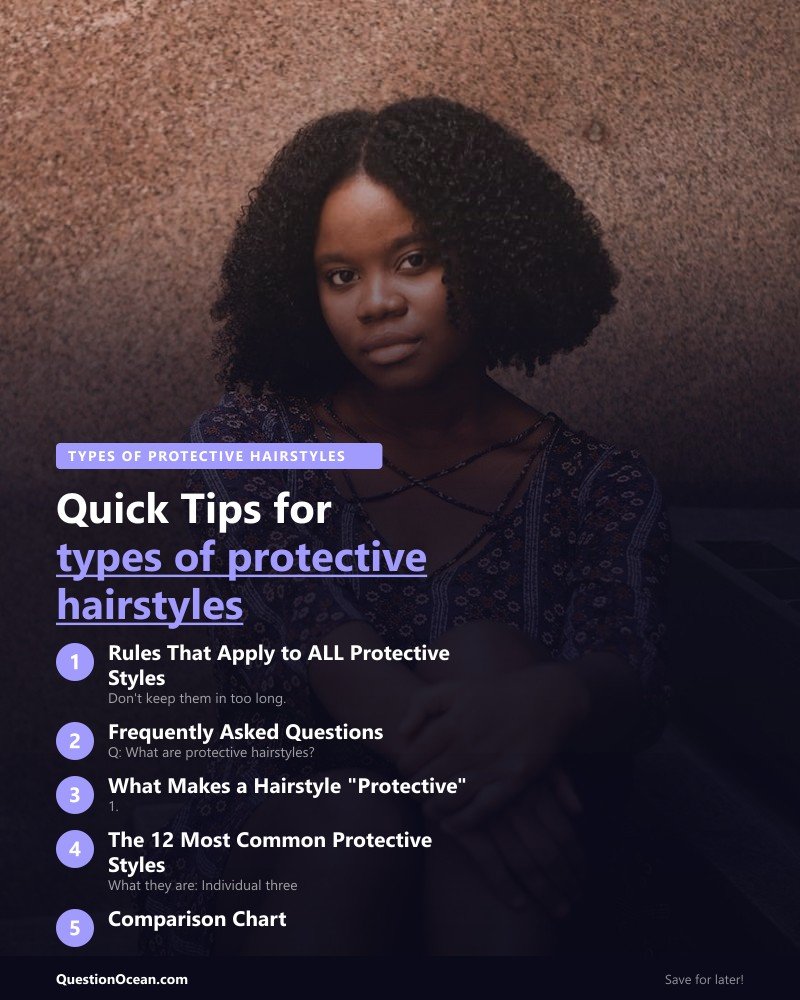 Key takeaways about types of protective hairstyles