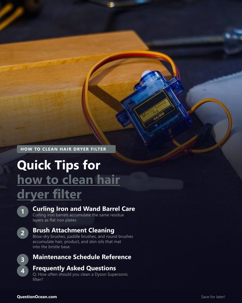 Key takeaways about how to clean hair dryer filter