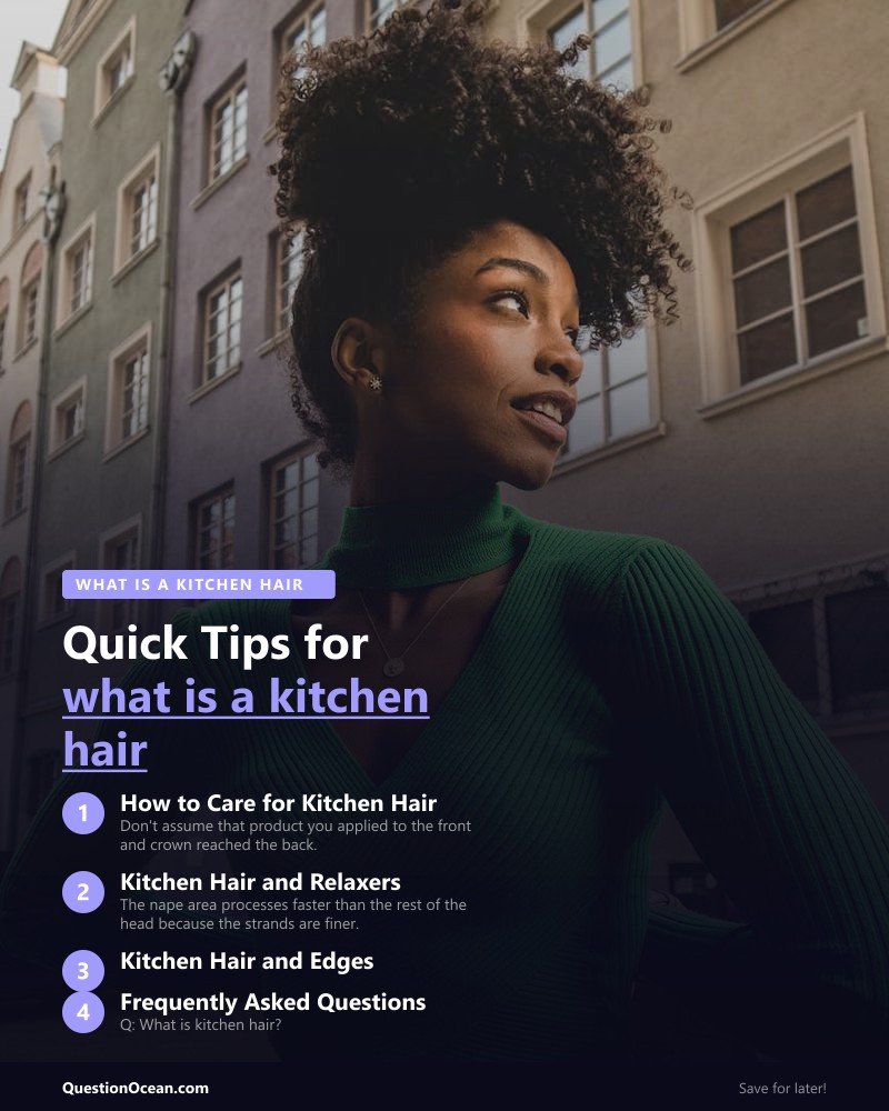 Key takeaways about what is a kitchen hair