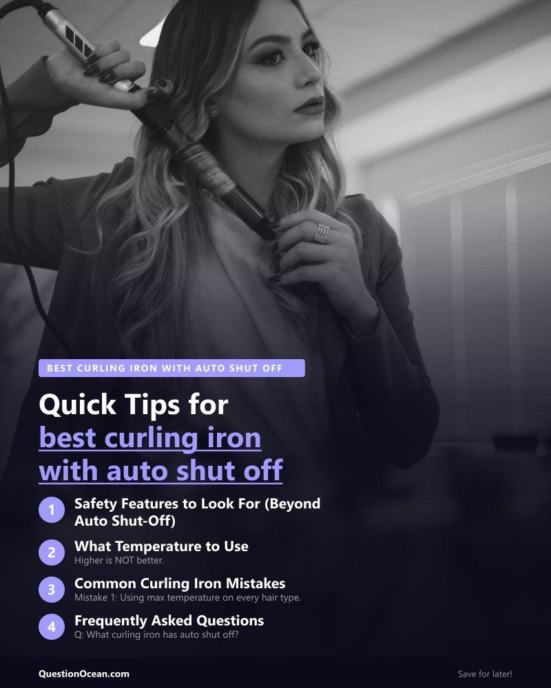 Key takeaways about best curling iron with auto shut off
