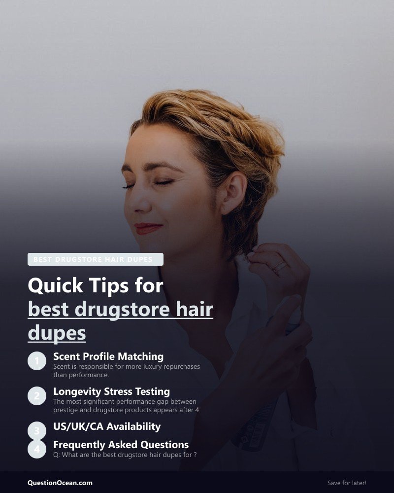 Key takeaways about best drugstore hair dupes 2026