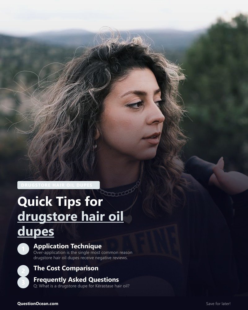 Key takeaways about drugstore hair oil dupes