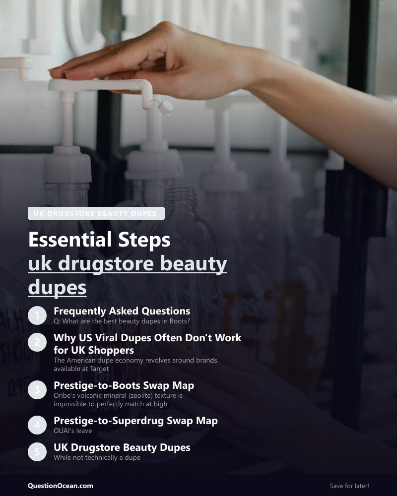 Key takeaways about uk drugstore beauty dupes