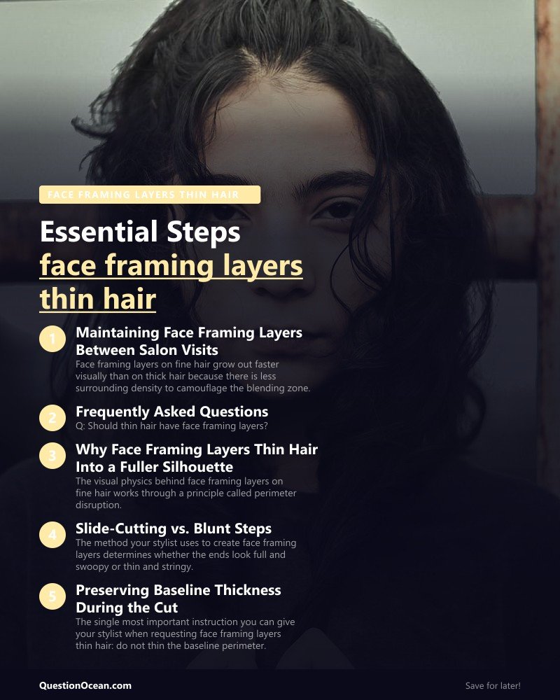 Key takeaways about face framing layers thin hair