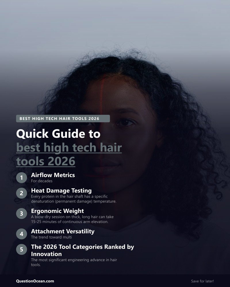 Key takeaways about best high tech hair tools 2026