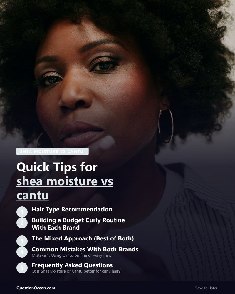 Key takeaways about shea moisture vs cantu