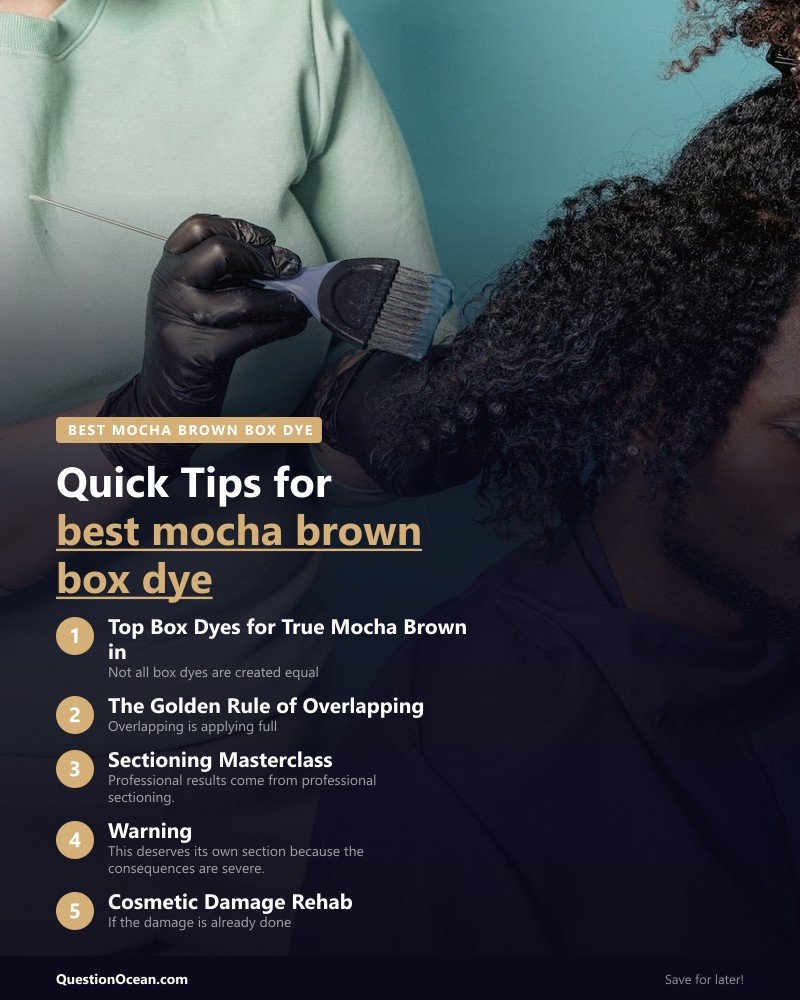 Key takeaways about best mocha brown box dye