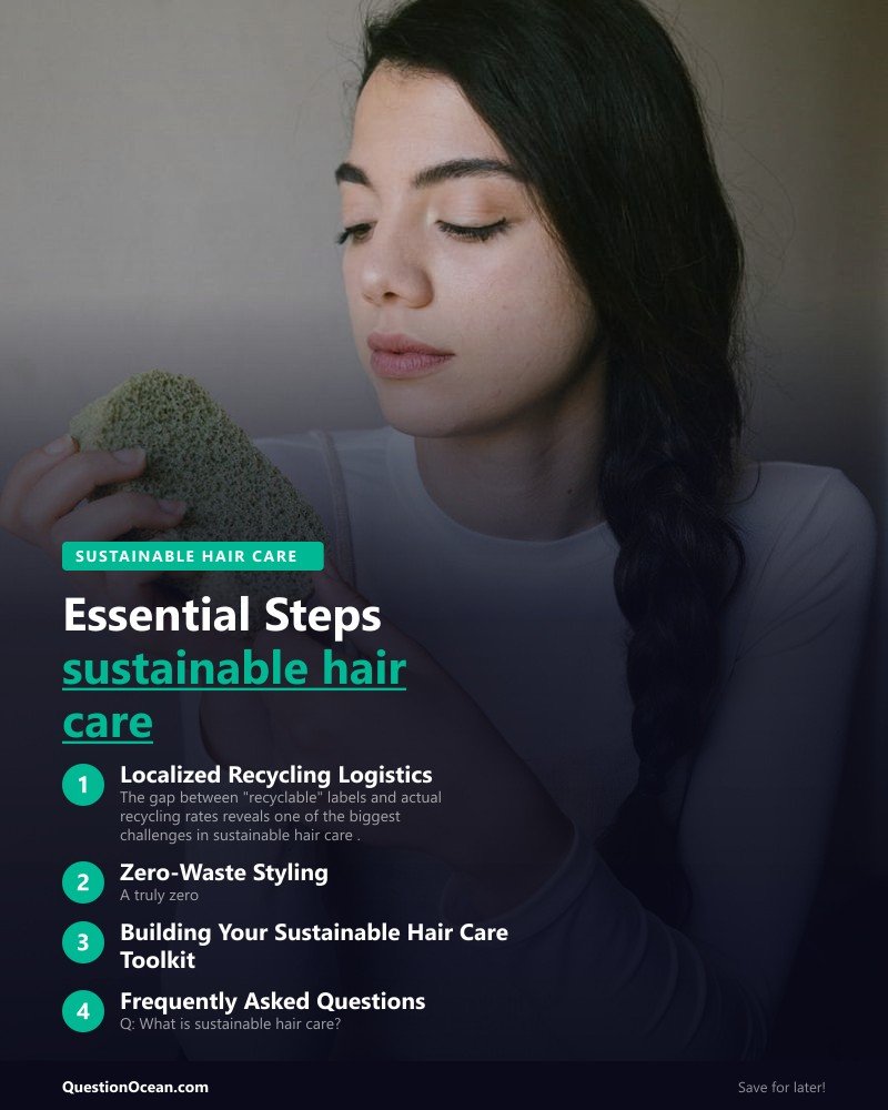 Key takeaways about sustainable hair care 2026