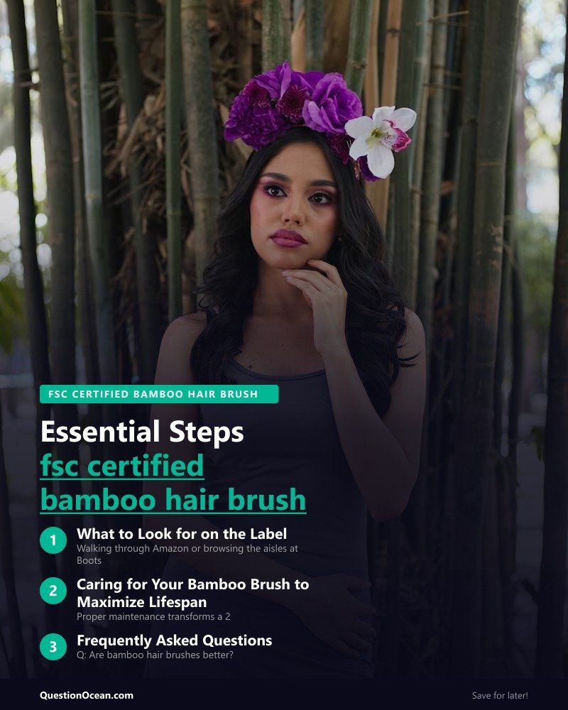 Key takeaways about fsc certified bamboo hair brush