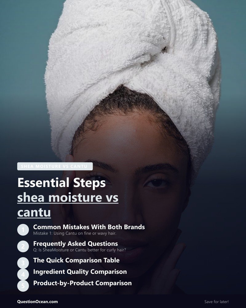 Key takeaways about shea moisture vs cantu