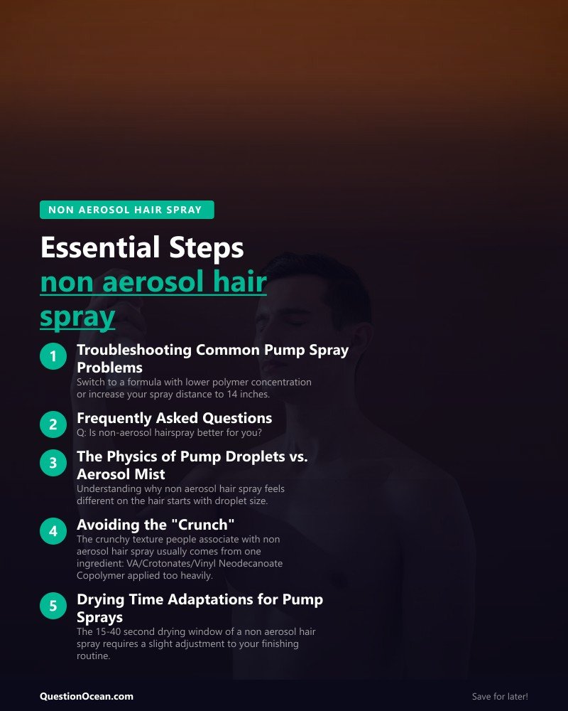 Key takeaways about non aerosol hair spray