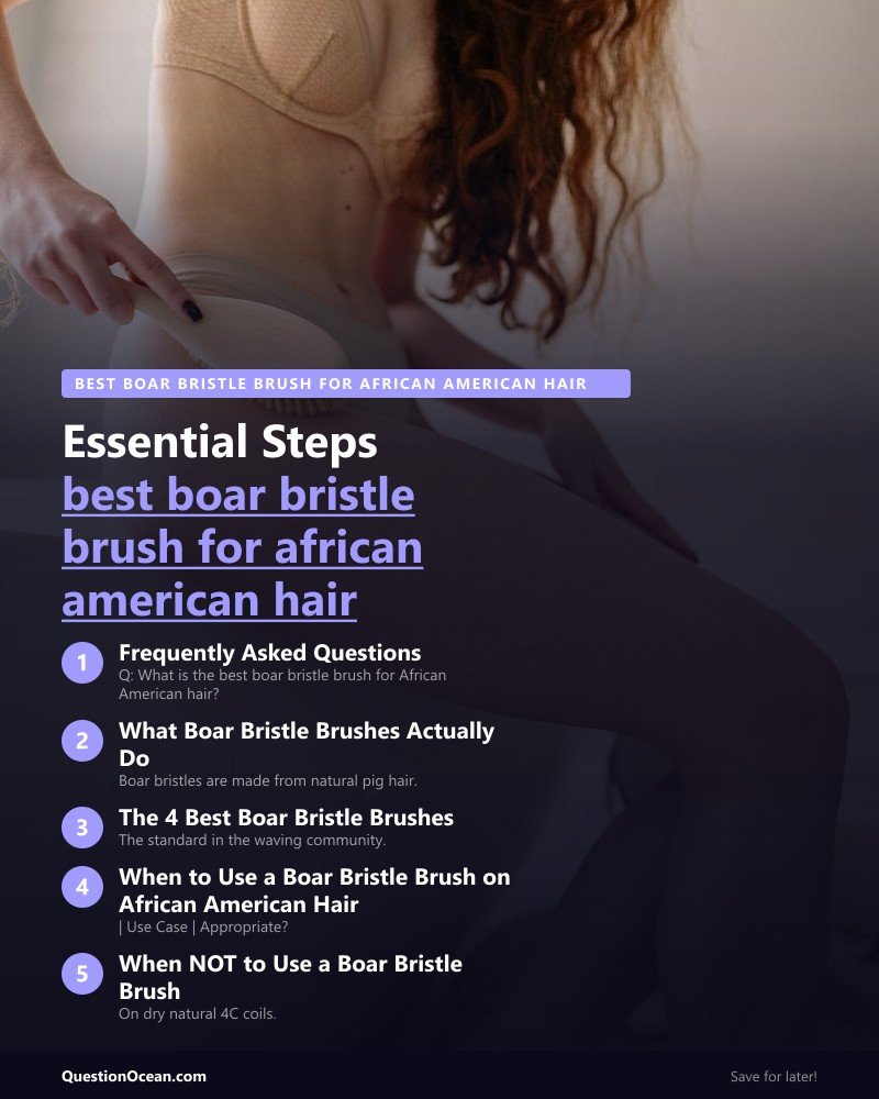 Key takeaways about best boar bristle brush for african american hair
