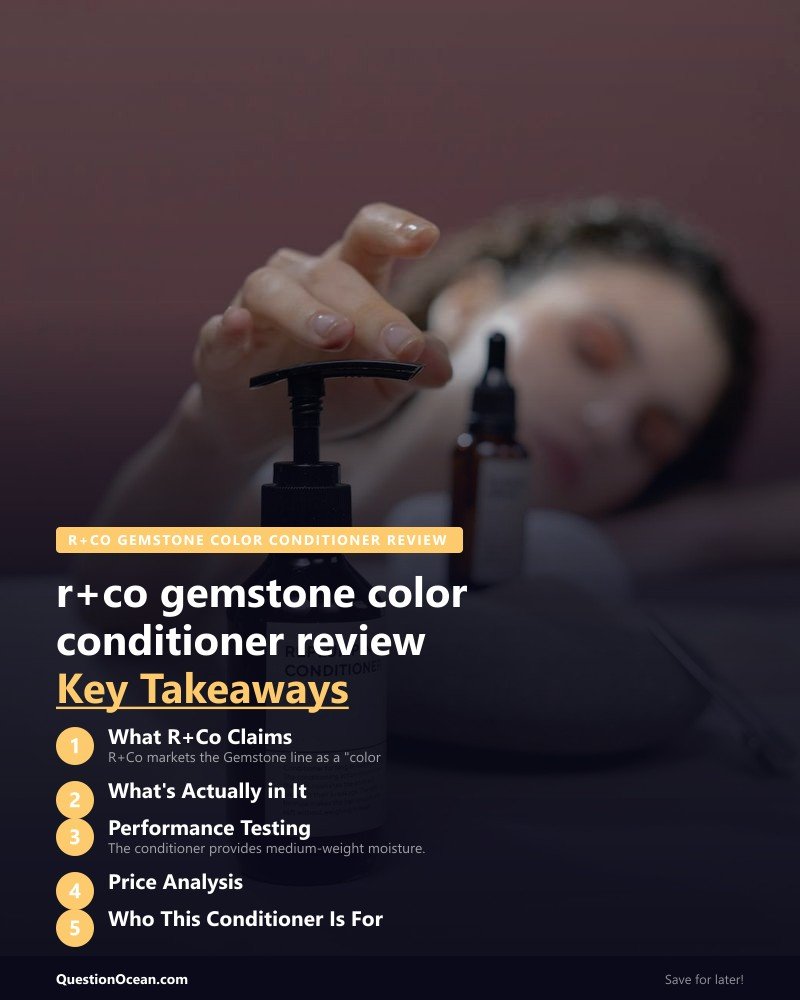 Key takeaways about r+co gemstone color conditioner review